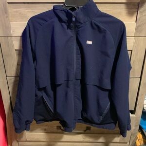 XL FIGS brand jacket.